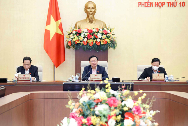 Họp Ủy ban Thường vụ Quốc hội: Trình Quốc hội 4 chuyên đề giám sát ảnh 1