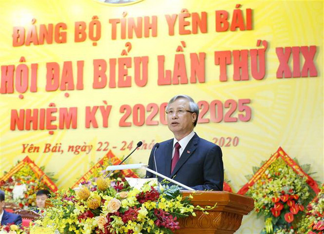 Ông Trần Quốc Vượng dự khai mạc Đại hội Đảng bộ tỉnh Yên Bái ảnh 2