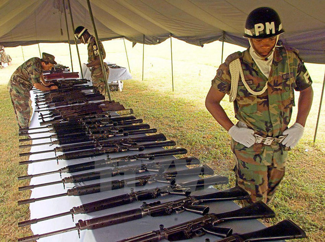 Colombia: Hoàn tất tiến trình tiêu hủy toàn bộ vũ khí của FARC ảnh 1
