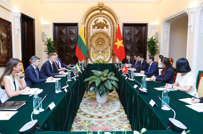Việt Nam muốn tăng cường quan hệ hợp tác với Litva trên mọi lĩnh vực ảnh 1