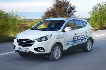 Xe pin nhiên liệu (FCEV) của Hyundai. (Nguồn: Hyundai) Hyundai và Kia tăng tốc trong phân khúc 'xế' thân thiện với môi trường ảnh 1