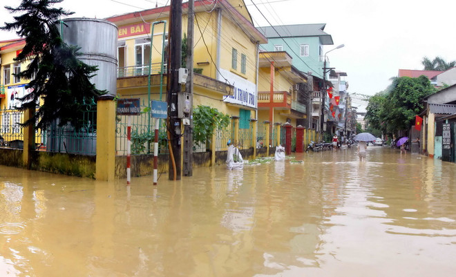 Cảnh báo nguy cơ ngập úng ở vùng trũng thấp Phú Thọ, Yên Bái ảnh 1