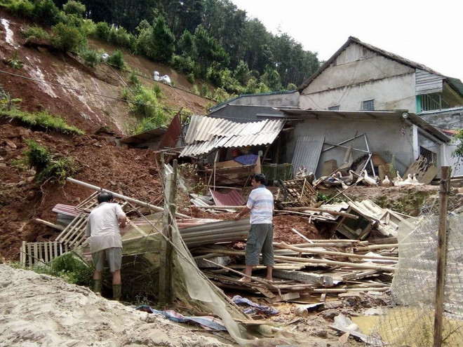 Bốn người chết và mất tích, bốn người bị thương do bão số 3 ảnh 1