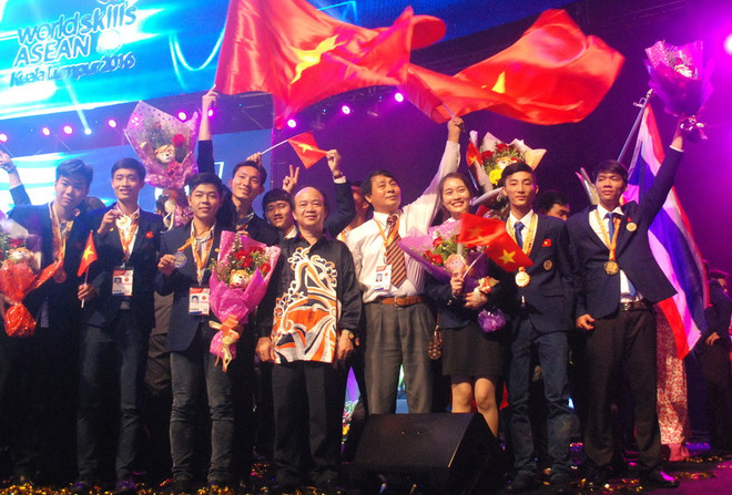 Đoàn Việt Nam đứng thứ 3 tại kỳ thi tay nghề ASEAN lần thứ 11 ảnh 1