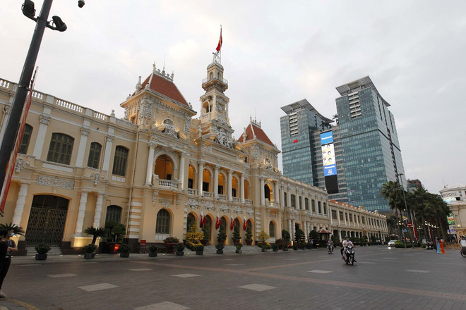 Một góc Thành phố Hồ Chí Minh. (Nguồn: TTXVN) Xây dựng đô thị thông minh ở TP.HCM: Chuyển dần sang chính quyền số ảnh 1