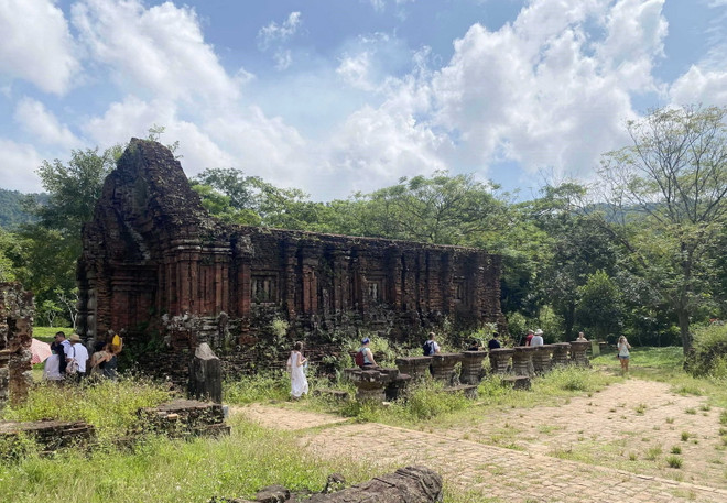 Di sản văn hóa thế giới Mỹ Sơn dự kiến đón 300.000 khách trong năm nay ảnh 1