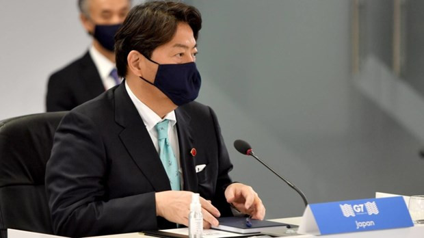 Ngoại trưởng Hayashi Yoshimasa. (Nguồn: Reuters) Nhật Bản và Philippines nhất trí tăng cường hợp tác an ninh ảnh 1