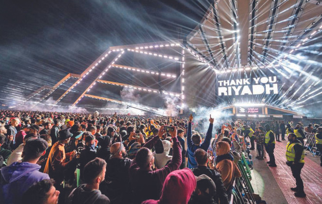 Lễ hội âm nhạc tại Saudi Arabia thu hút lượng khán giả kỷ lục ảnh 1