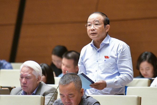 Đại biểu Lã Thanh Tân, Đoàn đại biểu Quốc hội thành phố Hải Phòng. (Ảnh: Quốc hội) ĐB Lã Thanh Tân_Đoàn ĐBQH tp. Hải Phòng.jpg