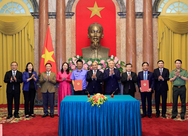 Ký quy chế phối hợp giữa Văn phòng Chủ tịch nước và hai cơ quan ảnh 1