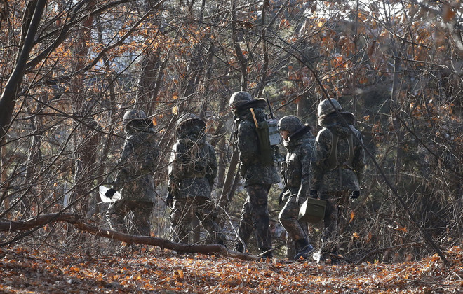 Đặc nhiệm Hàn Quốc diễn tập chống các cuộc tấn công của Triều Tiên ảnh 1