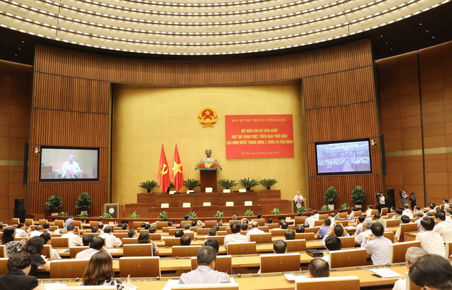 Bế mạc Hội nghị cán bộ toàn quốc học tập, quán triệt Nghị quyết TW 7 ảnh 1