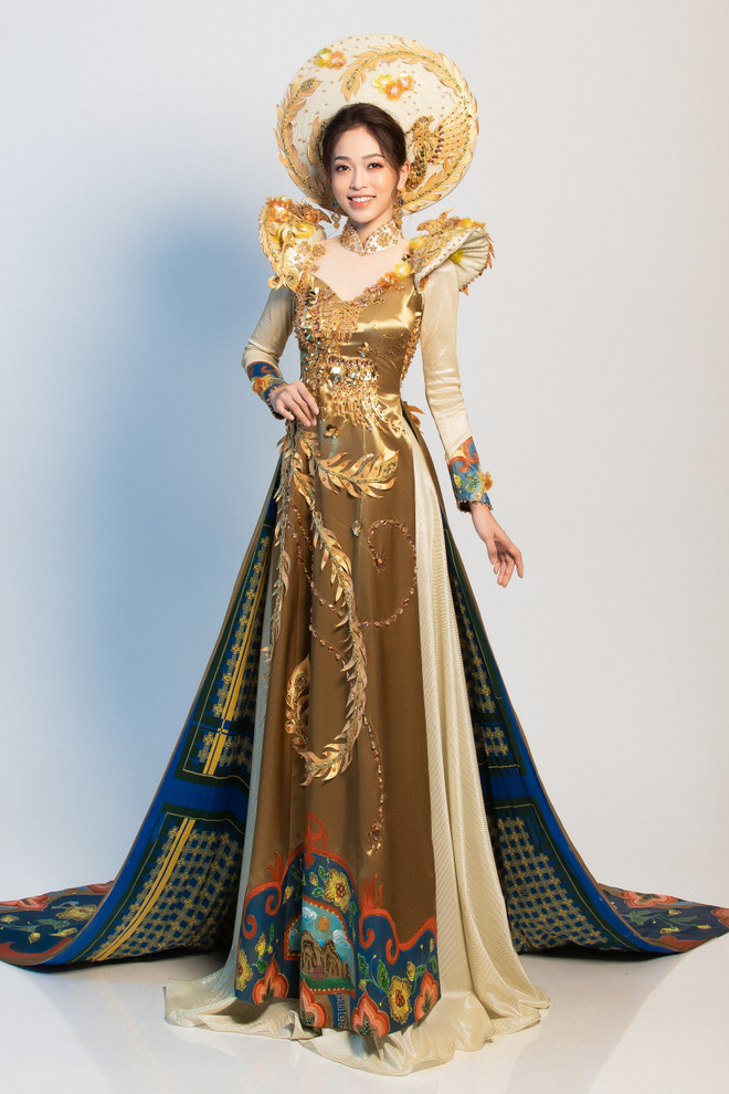 Ngắm quốc phục của Phương Nga tại cuộc thi Miss Grand International ảnh 4