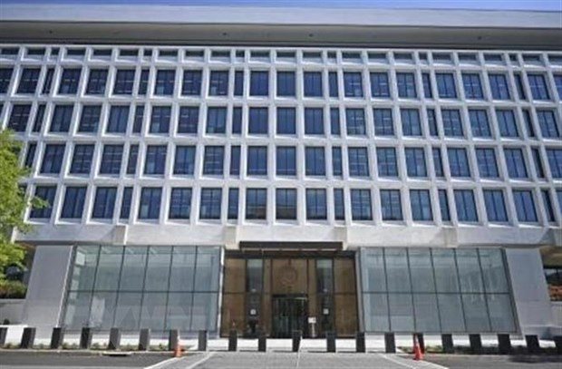 Trụ sở của Ngân hàng Dự trữ liên bang Mỹ (Fed) ở Washington. (Ảnh: Kyodo/TTXVN) Financial Times: Chu kỳ thắt chặt tiền tệ toàn cầu “khởi động” ảnh 2