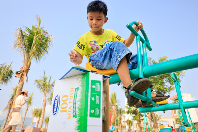 Hoạt động hướng đến trẻ em do Vinamilk và Quỹ sữa Vươn cao thực hiện ảnh 15