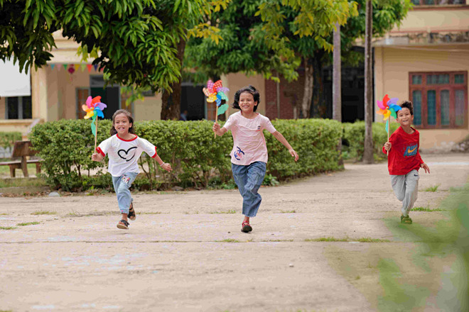 Hoạt động hướng đến trẻ em do Vinamilk và Quỹ sữa Vươn cao thực hiện ảnh 3