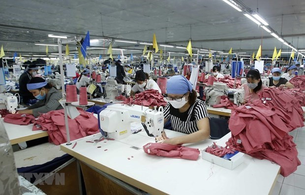 (Ảnh: Phạm Kiên/TTXVN) Nhiều lợi thế từ phát triển thương hiệu quốc gia “Made in Vietnam” ảnh 1
