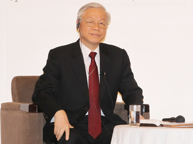 Tổng Bí thư nói chuyện với đại diện các tầng lớp xã hội Nhật Bản ảnh 1