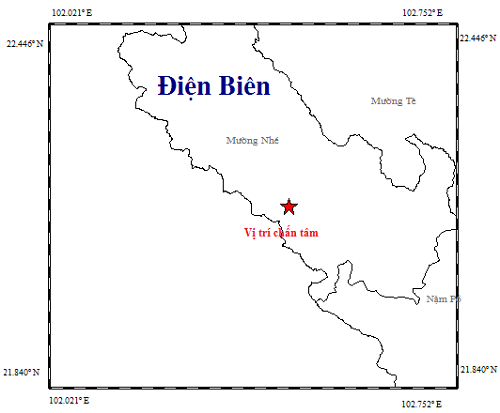 Xảy ra trận động đất thứ chín trong năm nay tại Điện Biên ảnh 1