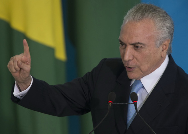 Cảnh sát Brazil yêu cầu gia hạn thời gian điều tra Tổng thống Temer ảnh 1
