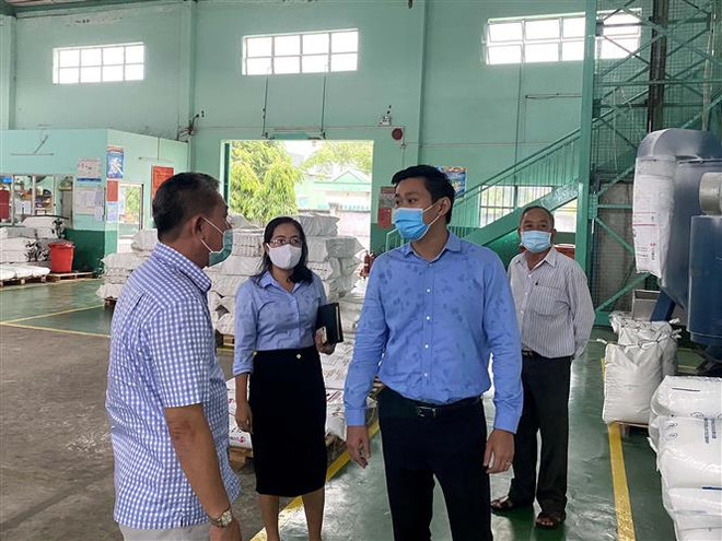 TP.HCM kiểm tra toàn diện công tác phòng, chống dịch tại doanh nghiệp ảnh 1