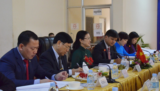 Việt Nam-Campuchia tăng cường hợp tác giữa 2 tổ chức mặt trận ảnh 1