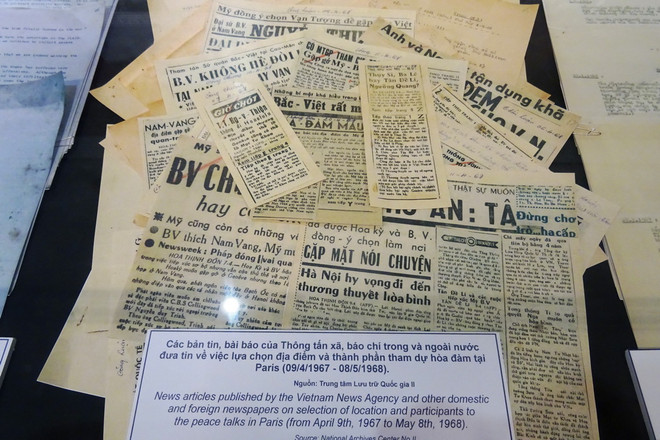Giới thiệu nhiều tài liệu tối mật tại triển lãm về Hiệp định Paris ảnh 1