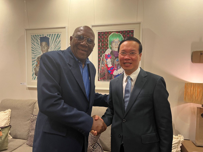 Chủ tịch nước Võ Văn Thưởng tiếp các nhà lãnh đạo Anh và Cuba ảnh 3