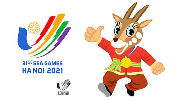 Biểu trưng Cánh chim bay lên-bàn tay chữ V và linh vật (Sao La) của SEA Games 31. Hà Nội xây dựng 3 phương án tổ chức lễ khai mạc, bế mạc SEA Games 31 ảnh 1