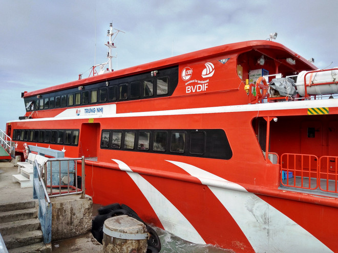 Tàu cao tốc Vũng Tàu-Côn Đảo chạy lại sau 9 tháng dừng hoạt động ảnh 1