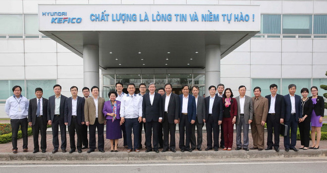 Ông Đinh Thế Huynh làm việc với Ban Thường vụ Tỉnh ủy Hải Dương ảnh 2