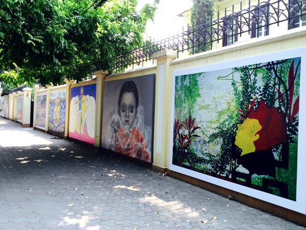 StreetArtGallery Hanoi: Dự án kỷ niệm 25 năm thống nhất nước Đức ảnh 1