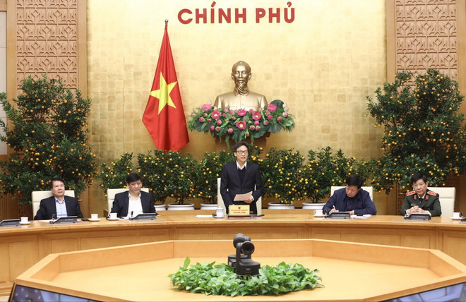 Phó Thủ tướng Vũ Đức Đam phát biểu. (Ảnh: Văn Điệp/TTXVN) Phó Thủ tướng: Chú trọng công tác cách ly bệnh nhân nghi nhiễm nCoV ảnh 1