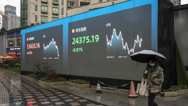 Ảnh minh họa. (Nguồn: Bloomberg) Chứng khoán Trung Quốc tăng mạnh sau phát biểu của Chủ tịch Fed ảnh 1