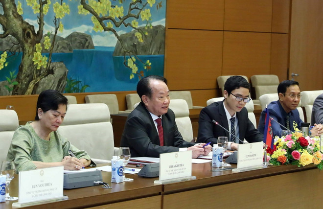 Phối hợp tham mưu, phục vụ cơ quan lập pháp Việt Nam-Campuchia ảnh 3