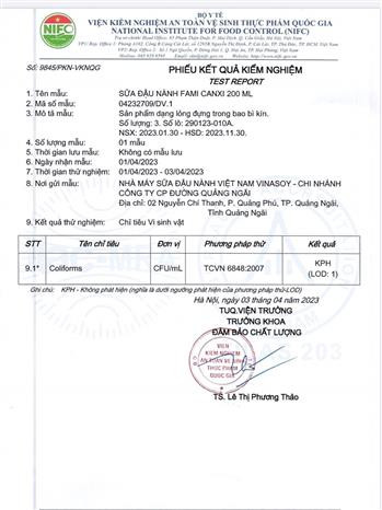 Vụ sữa đậu nành bị thu hồi tại Nhật Bản: Công bố kết quả kiểm định ảnh 2