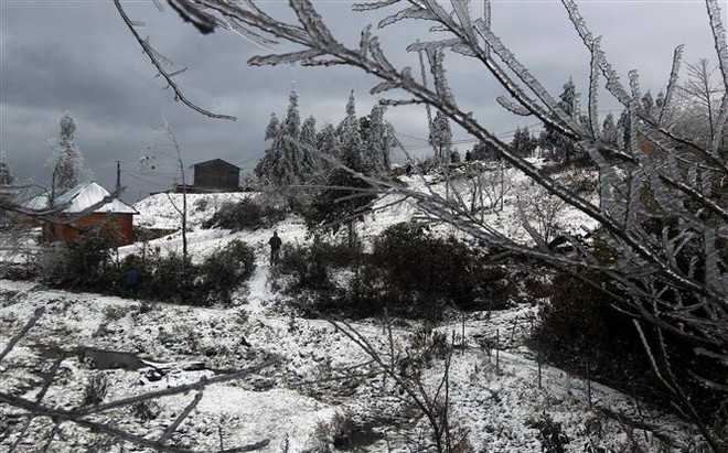 [Audio] Những địa điểm nào tại miền Bắc có thể 'săn' băng tuyết? ảnh 1