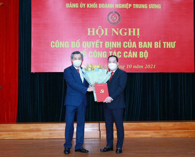 Ông Hồ Xuân Trường giữ chức Phó Bí thư Đảng ủy Khối Doanh nghiệp TW ảnh 1