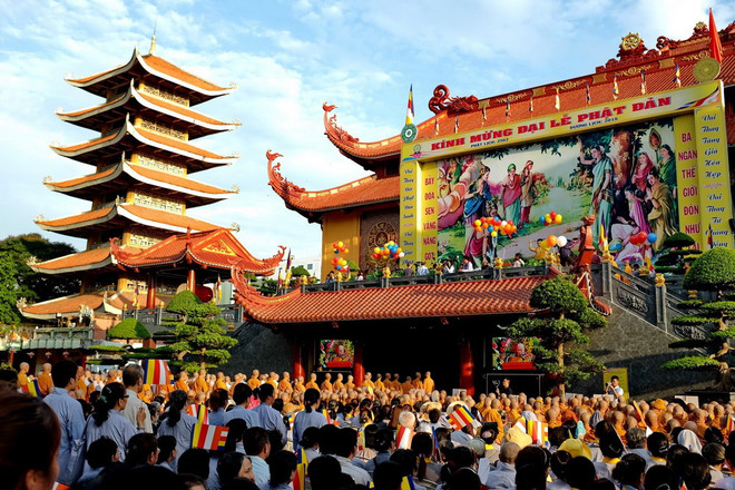 Đại lễ Phật đản Phật lịch 2562 tại Thành phố Hồ Chí Minh ảnh 2