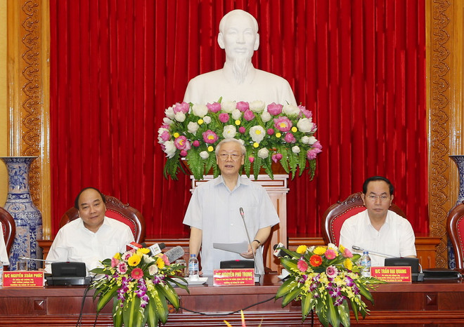 Tổng Bí thư: Tổ chức lực lượng công an theo hướng "tinh, gọn, mạnh" ảnh 1