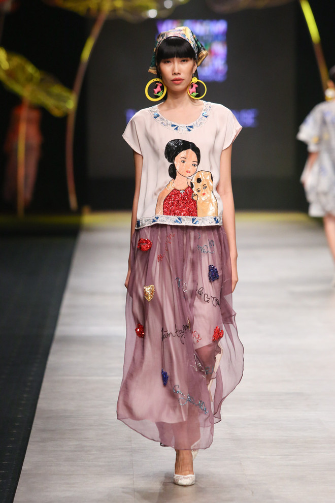 Nhà thiết kế Thủy Nguyễn gây bão với bộ sưu tập cho bà bầu độc đáo ảnh 5