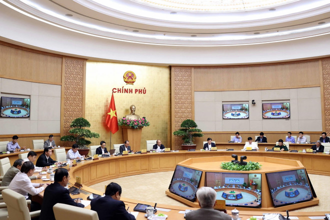 Quang cảnh phiên họp. (Ảnh: Thống Nhất/TTXVN) Thủ tướng Nguyễn Xuân Phúc: Không để dân 'màn trời, chiếu đất' ảnh 1