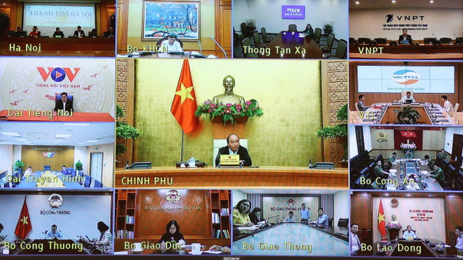 Thủ tướng Nguyễn Xuân Phúc phát biểu. (Ảnh: Thống Nhất/TTXVN) Thủ tướng: Quản lý y tế chặt chẽ người nhập cảnh vào Việt Nam ảnh 1