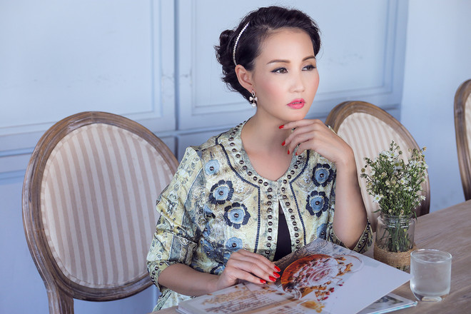 Hoa hậu quý bà Sương Đặng sexy với thiết kế dạ hội cut-out táo bạo ảnh 6