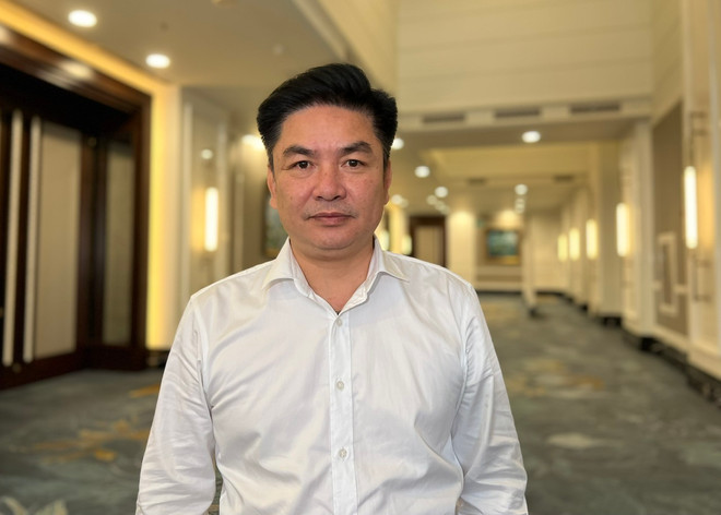 Phó Giám đốc Sở Du lịch Ninh Bình, ông Phạm Duy Phong. (Ảnh: Mai Mai/Vietnam+) vnp_pham duy phong.jpg