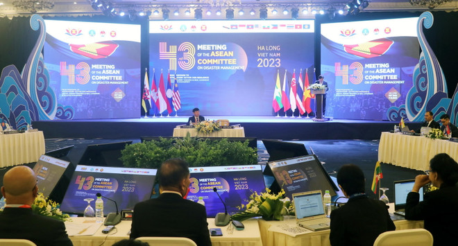 Khai mạc Hội nghị lần thứ 43 của Ủy ban ASEAN về Quản lý Thiên tai ảnh 1