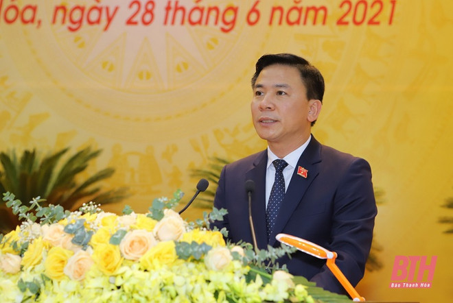 Ông Đỗ Trọng Hưng. (Nguồn: Thanhhoa.gov.vn) Bầu các chức danh chủ chốt của HĐND và UBND tỉnh Thanh Hóa ảnh 1