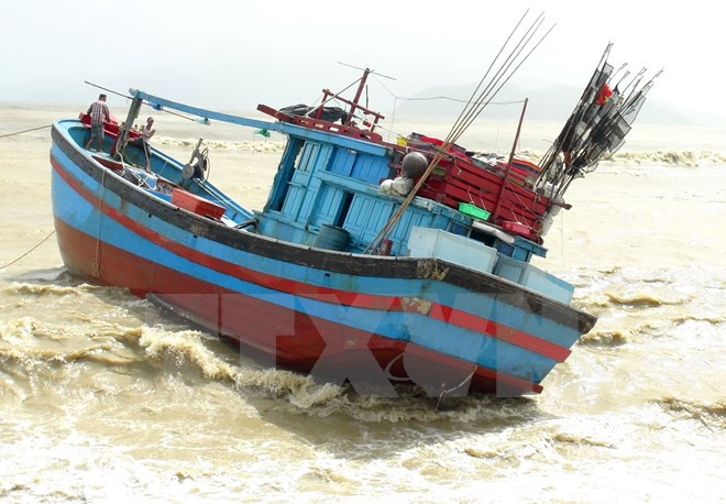 Quảng Ninh: Tàu chở 6 người bị đắm khi đang neo đậu ở Cô Tô ảnh 1