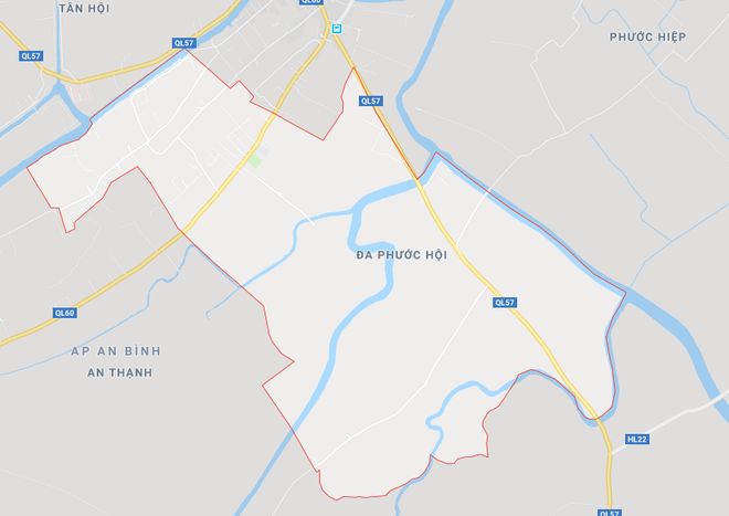 Nơi xảy ra vụ việc. (Nguồn: Google Maps) Giao hai cháu sơ sinh bị bỏ rơi ven đường cho người nhận chăm sóc ảnh 1