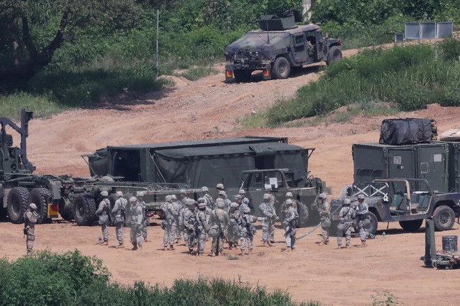 Mỹ "thận trọng hơn" khi đề cập tới tập trận liên quan đến Triều Tiên ảnh 1